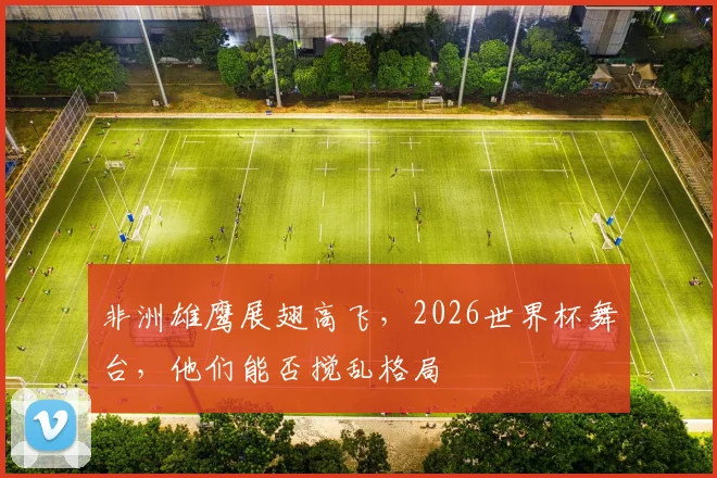非洲雄鹰展翅高飞,2026世界杯舞台,他们能否搅乱格局